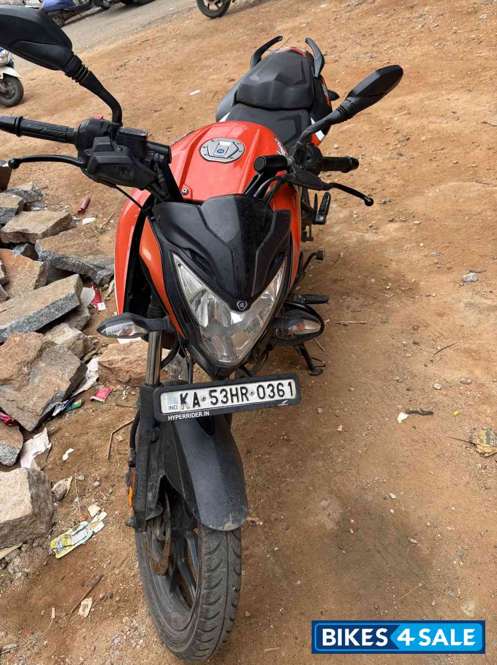 Fury Orange Bajaj Pulsar NS 125