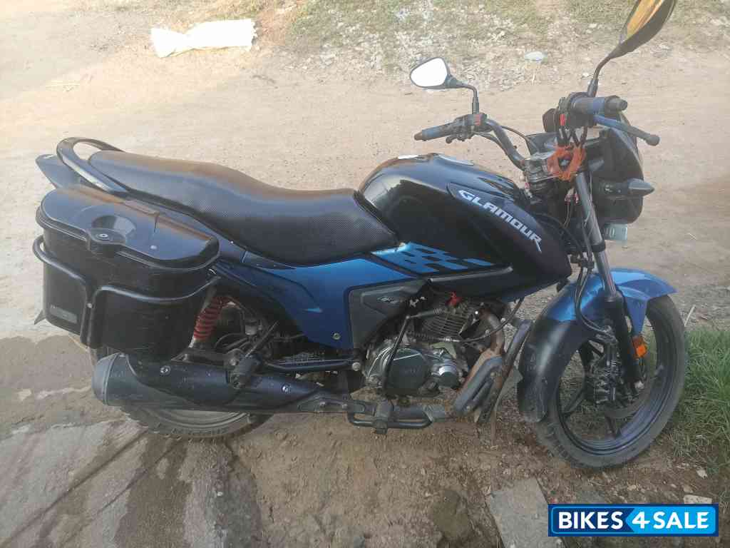 Blue Black Hero Glamour 125 Disc