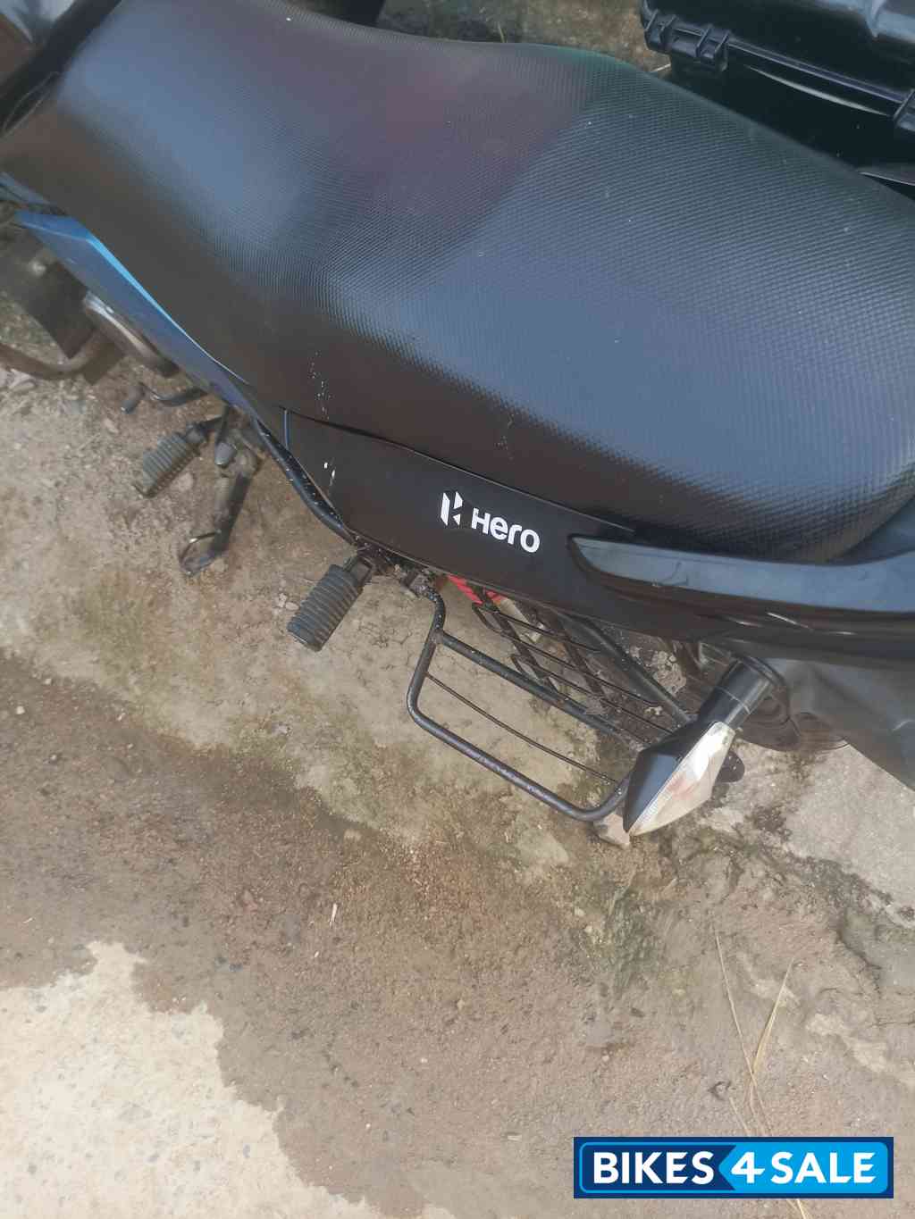 Blue Black Hero Glamour 125 Disc