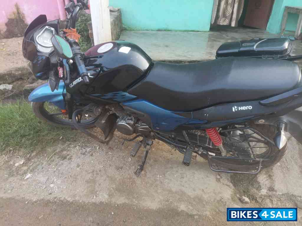 Blue Black Hero Glamour 125 Disc