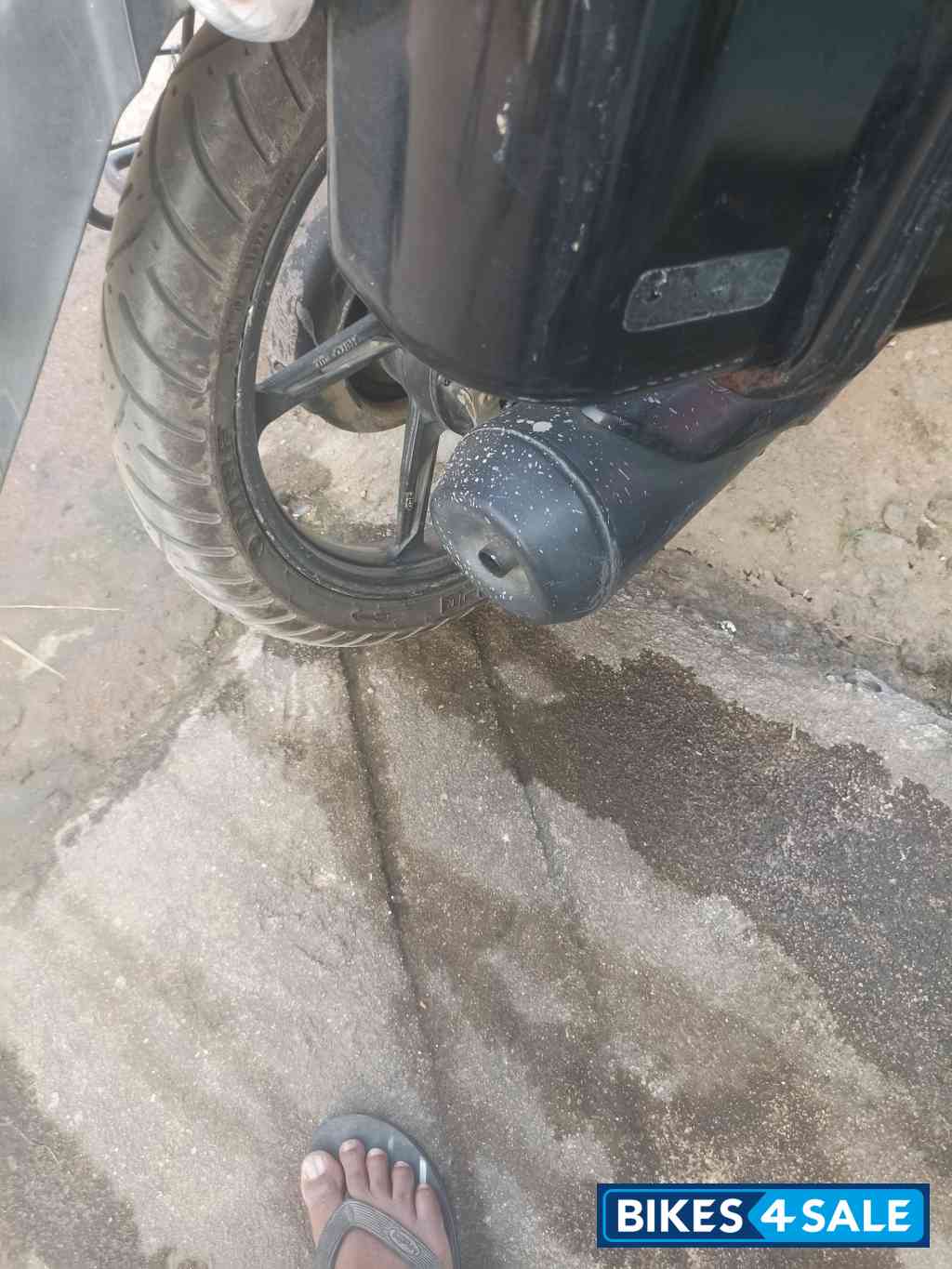 Blue Black Hero Glamour 125 Disc