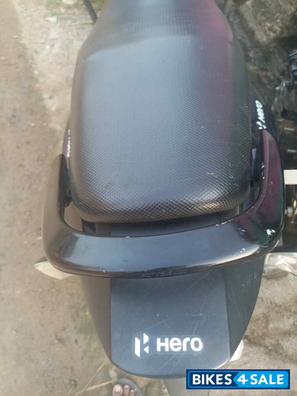 Blue Black Hero Glamour 125 Disc