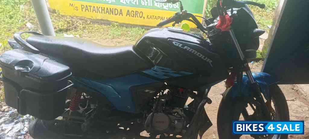 Blue Black Hero Glamour 125 Disc