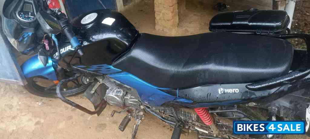 Blue Black Hero Glamour 125 Disc