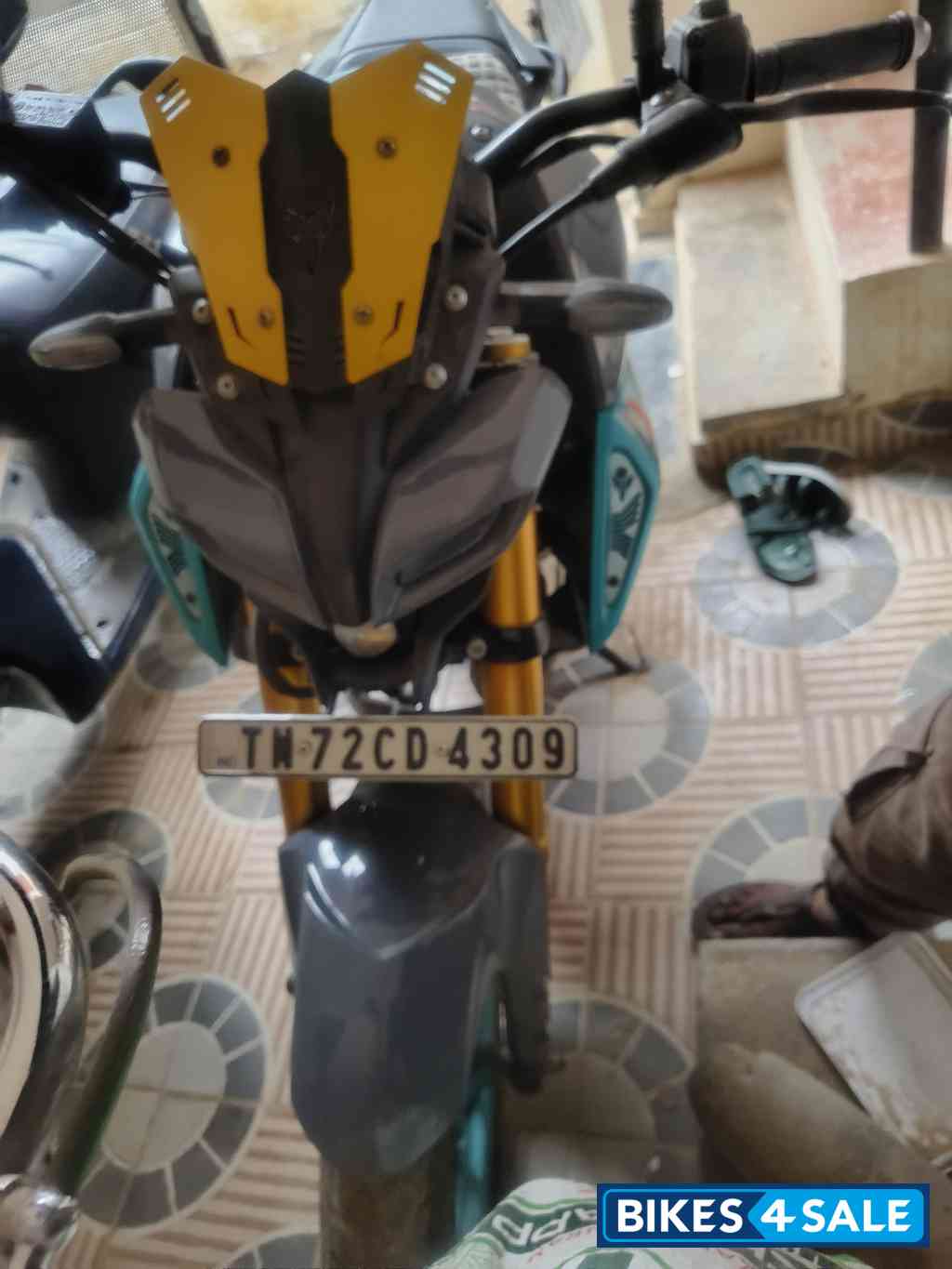 Blue Yamaha MT-15 BS6