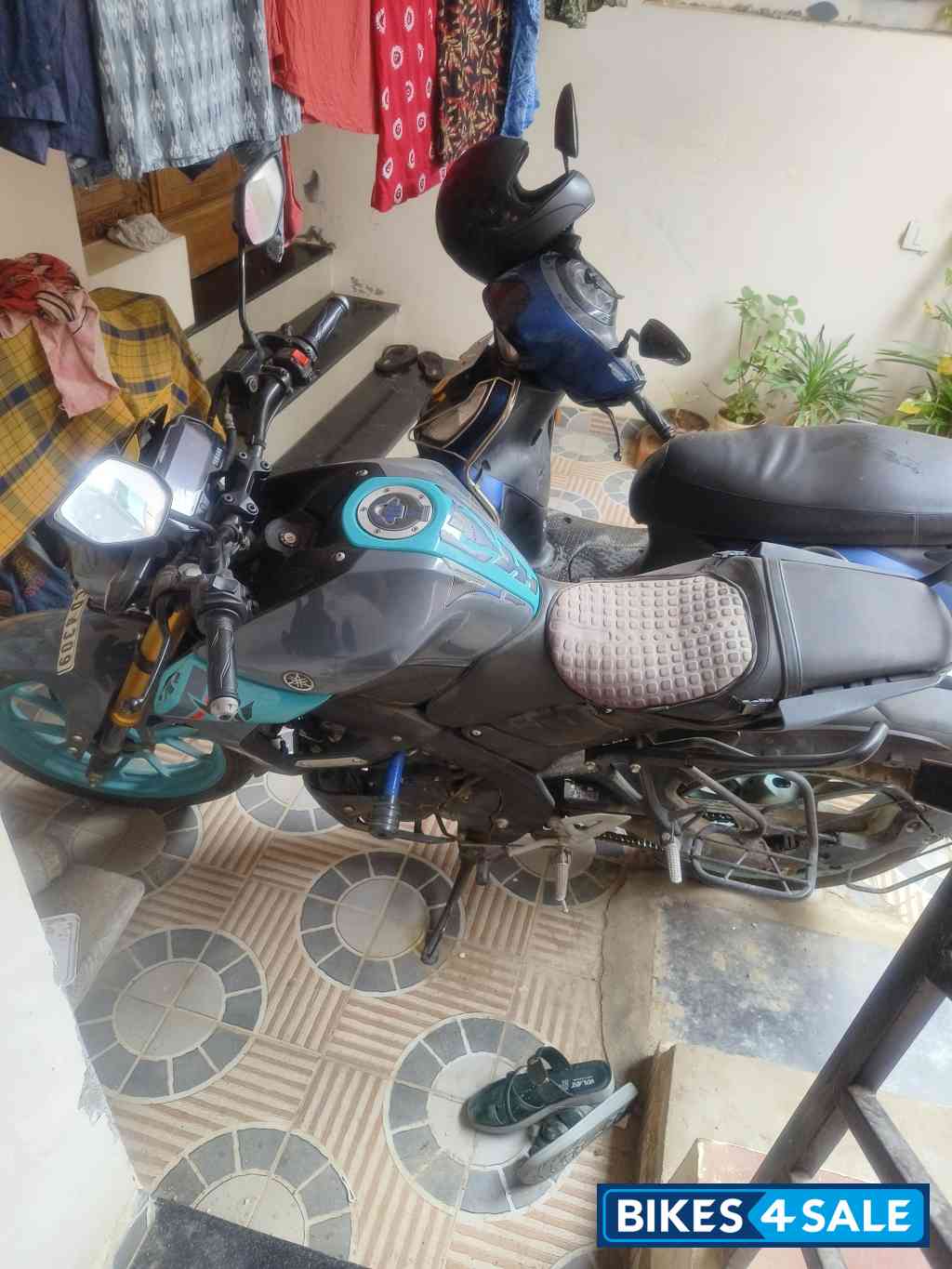 Blue Yamaha MT-15 BS6 Blue Yamaha MT-15 BS6