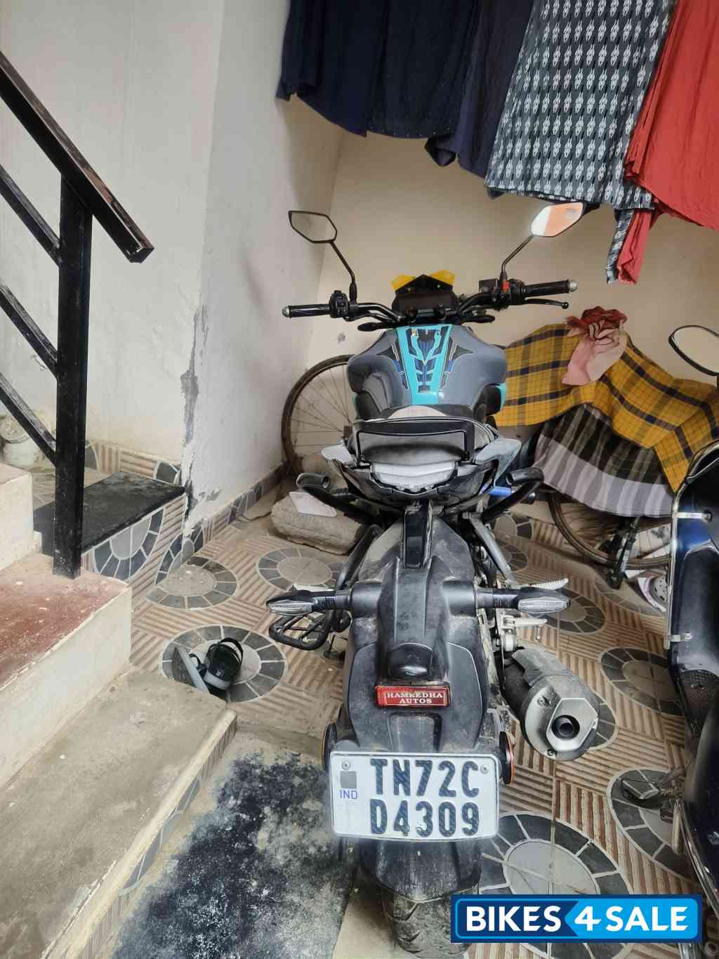 Blue Yamaha MT-15 BS6 Blue Yamaha MT-15 BS6