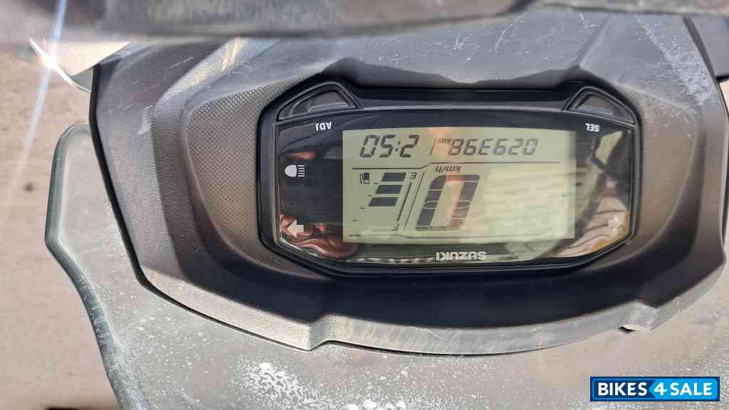 Black Suzuki Burgman Street