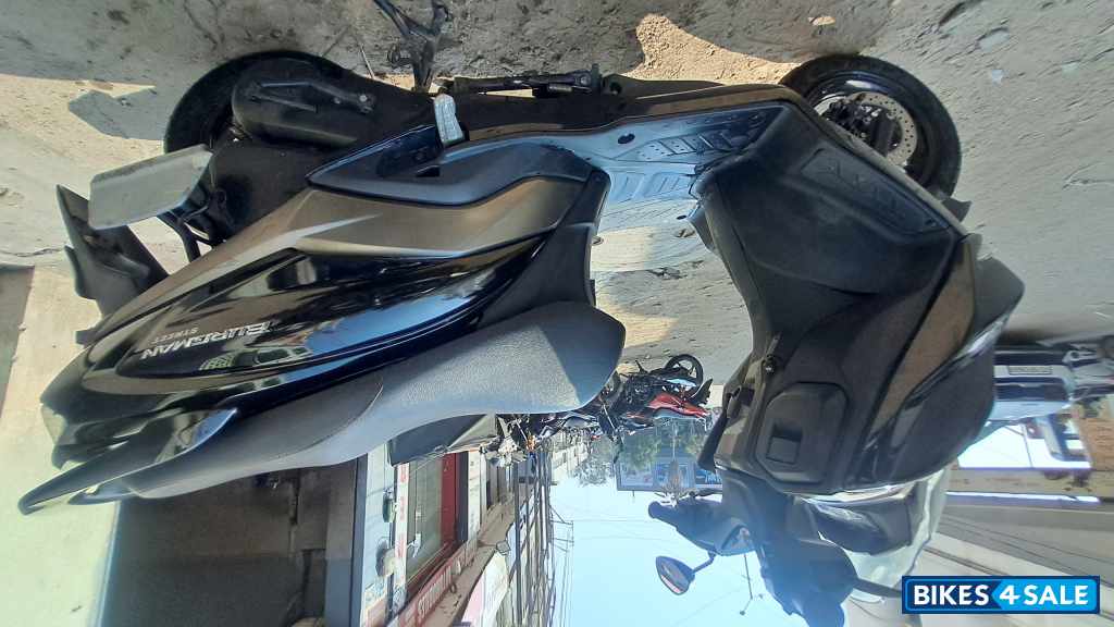 Black Suzuki Burgman Street