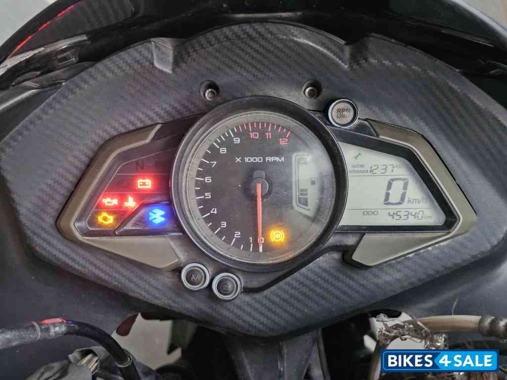 Demon Black Bajaj Pulsar RS 200 ABS