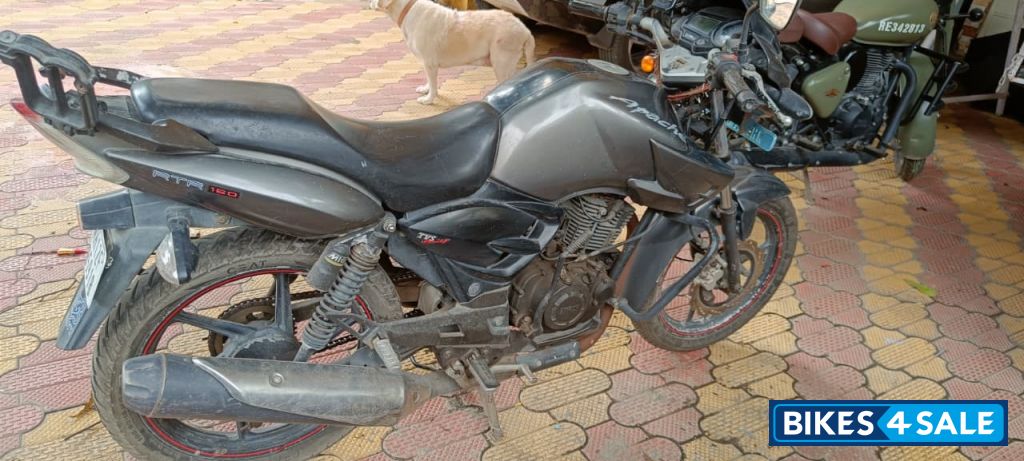 Grey TVS Apache RTR 160