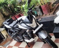 White Bajaj Pulsar 200 NS