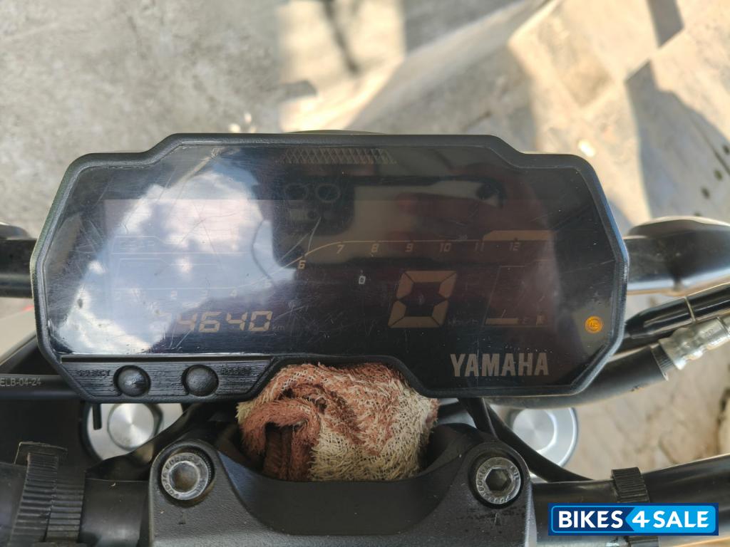 White Yamaha MT-15 BS6