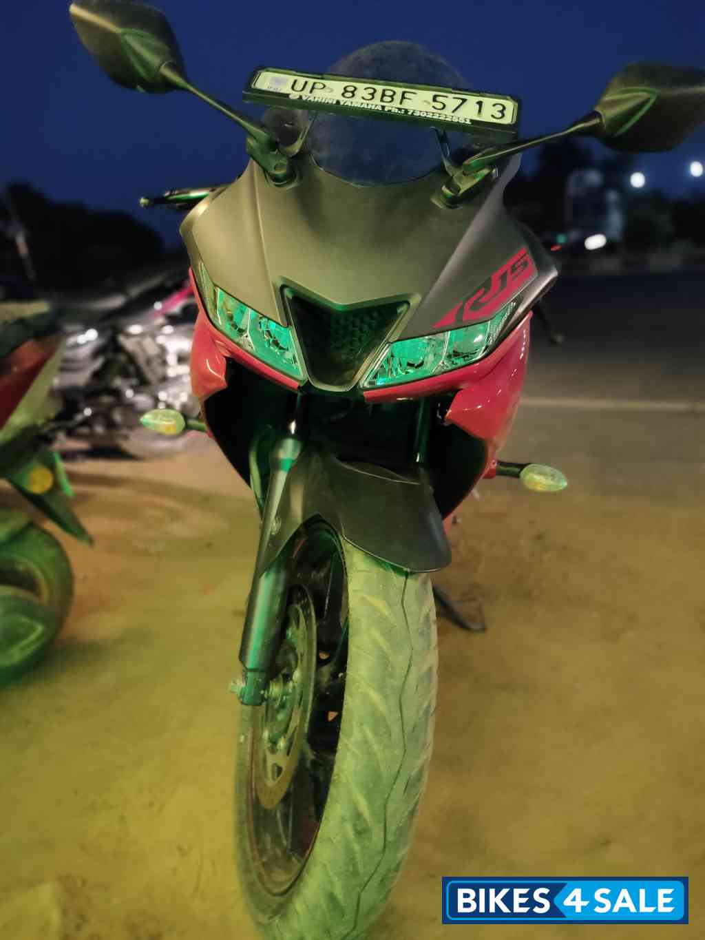 Canyon Red Yamaha YZF R15 V3 BS6