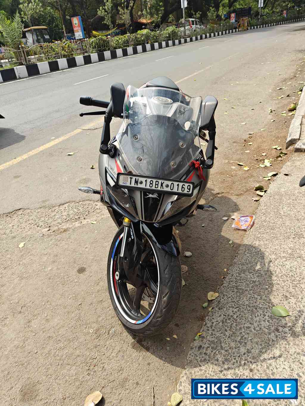 Black TVS Apache RR 310