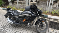 Black Suzuki Intruder 150 FI