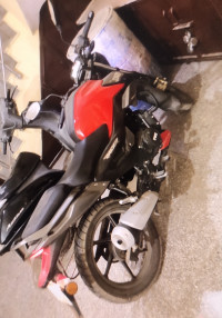 Striking Red TVS Raider Split Seat