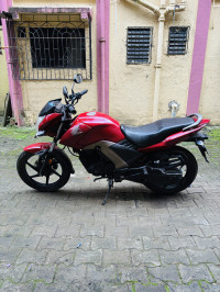 Red Honda CB Unicorn 160