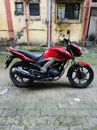 Red Honda CB Unicorn 160