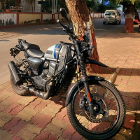 Silver Gloss Yezdi Adventure Gloss