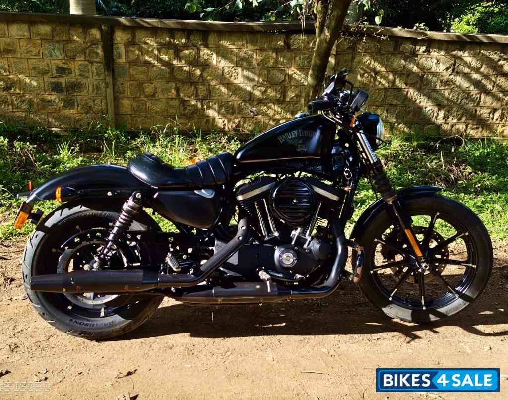 Black Harley Davidson Iron 883