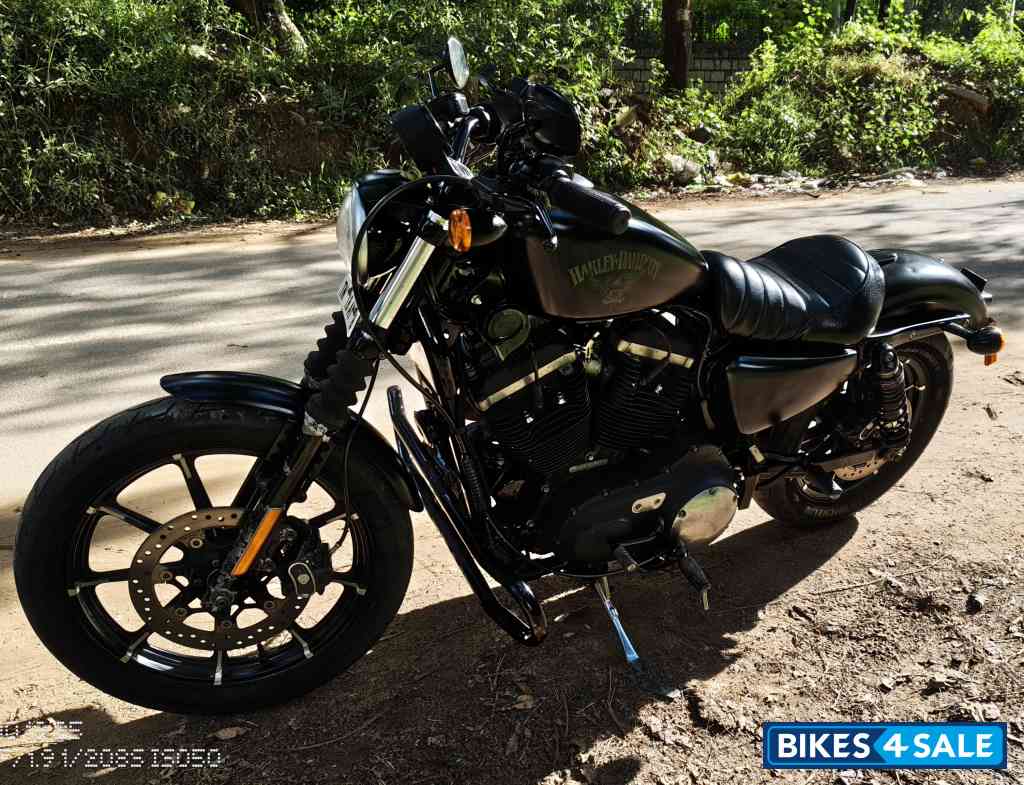 Black Harley Davidson Iron 883