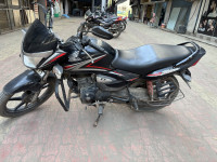 Black Honda CB Shine