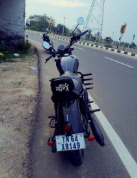 Smoke Grey Yezdi Roadster Chrome