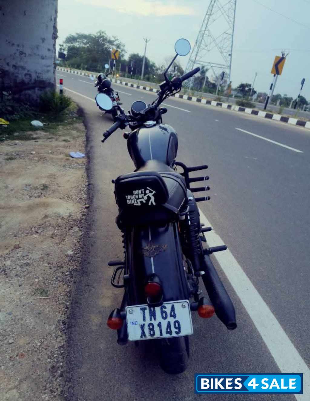 Smoke Grey Yezdi Roadster Chrome