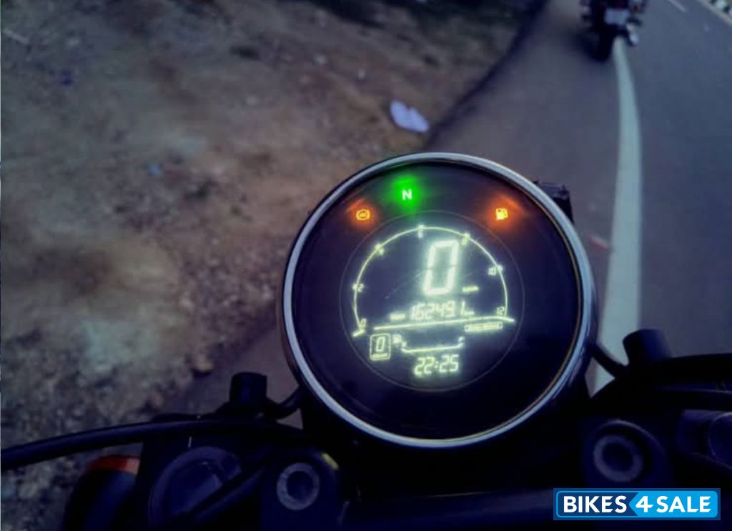 Smoke Grey Yezdi Roadster Chrome