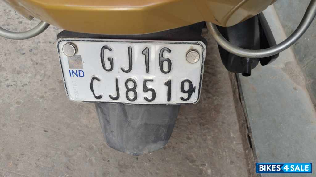 Yellow Honda Activa 5G