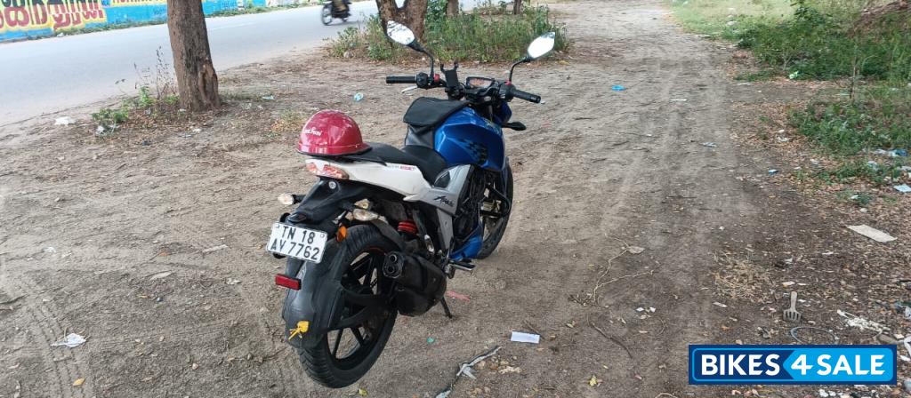 Navey Blue TVS Apache RTR 160 4V
