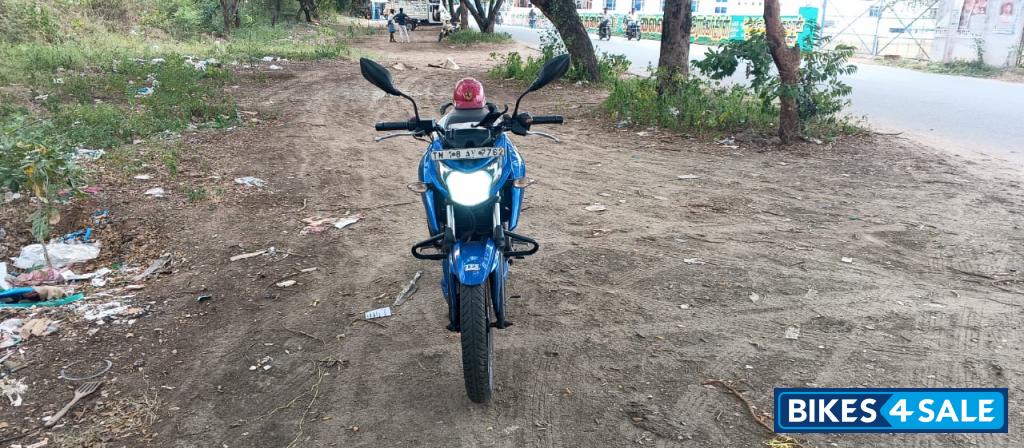 Navey Blue TVS Apache RTR 160 4V