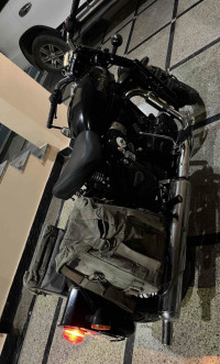 Black Royal Enfield Classic 350 Single Channel BS6