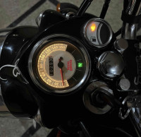 Black Royal Enfield Classic 350 Single Channel BS6