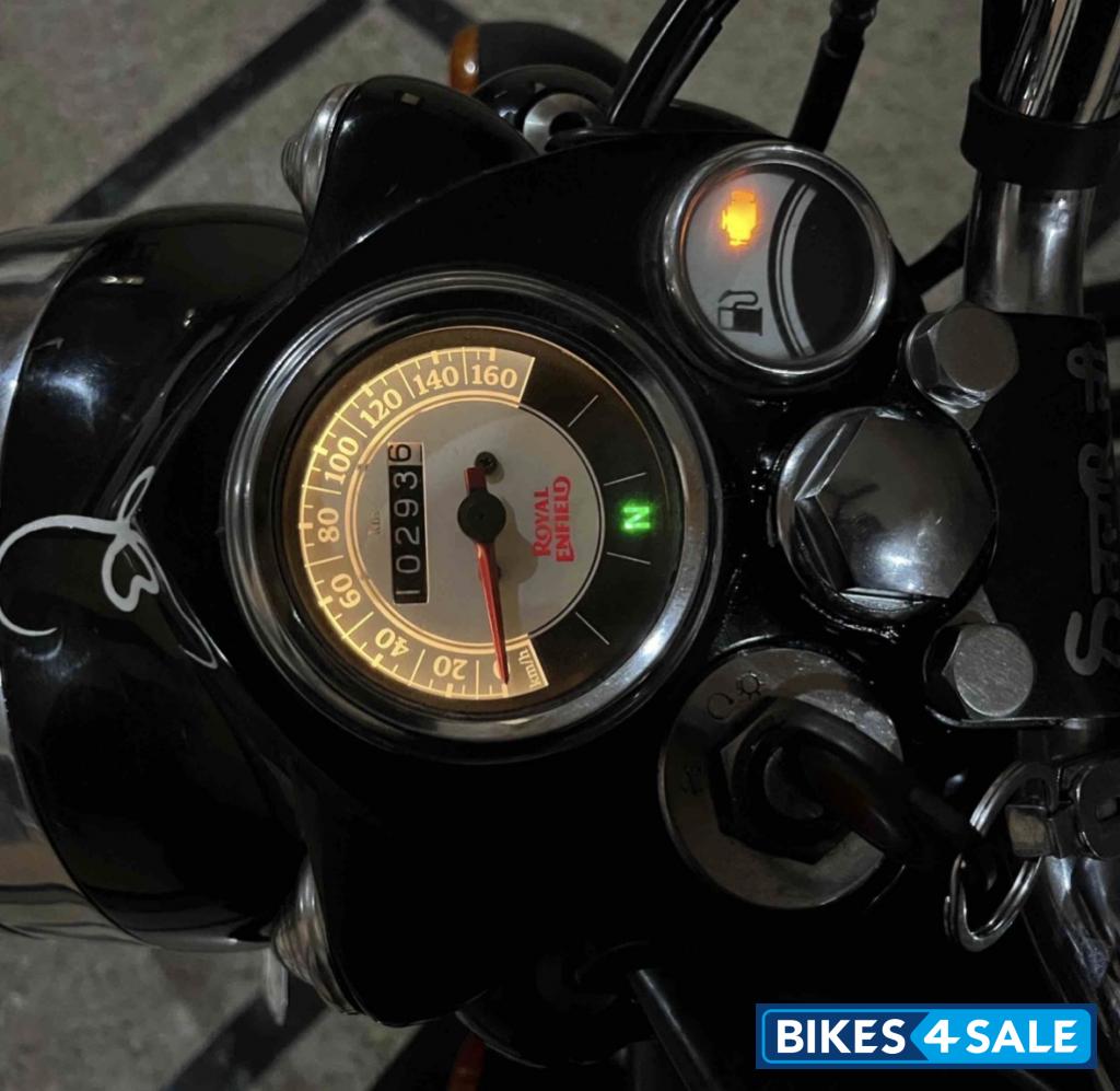 Black Royal Enfield Classic 350 Single Channel BS6