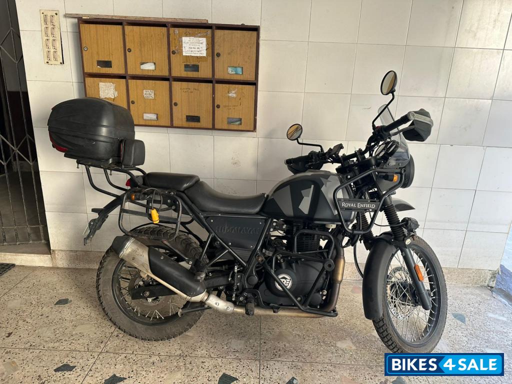Black Royal Enfield Himalayan