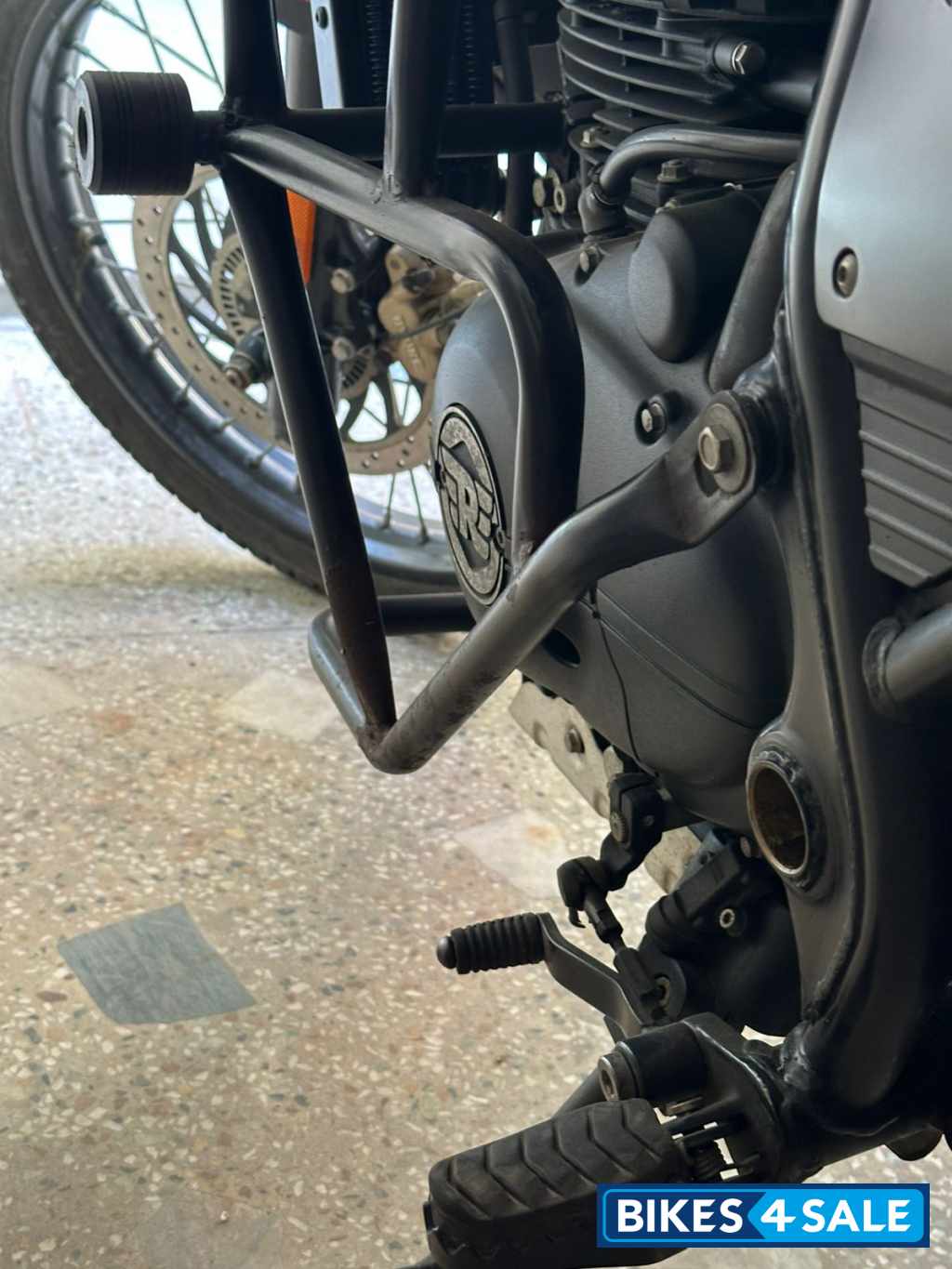 Black Royal Enfield Himalayan