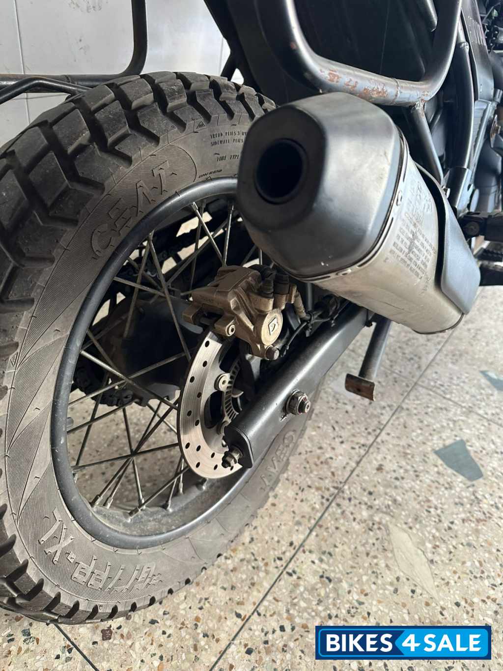 Black Royal Enfield Himalayan