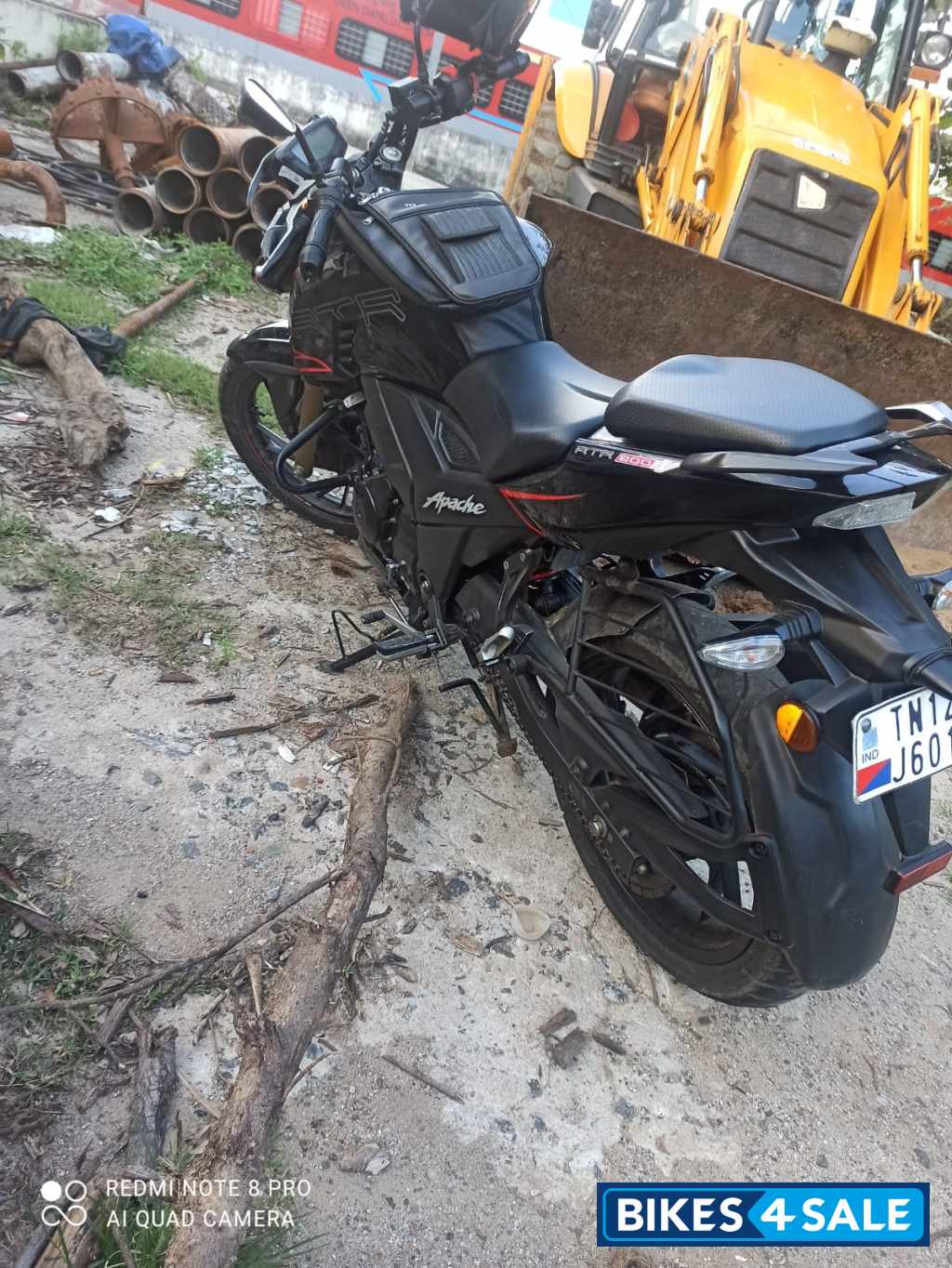 Red Black TVS Apache RTR 200 4V ABS Red Black TVS Apache RTR 200 4V ABS