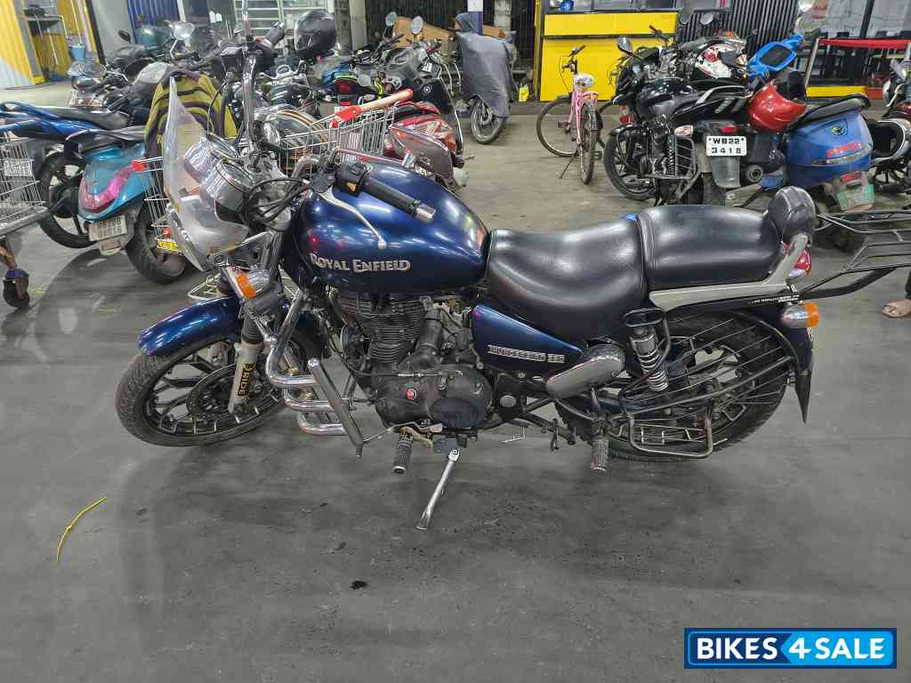 Ocean Blue Royal Enfield Thunderbird 350