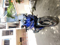 Blue Yamaha YZF R15
