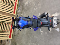 Blue Yamaha YZF R15