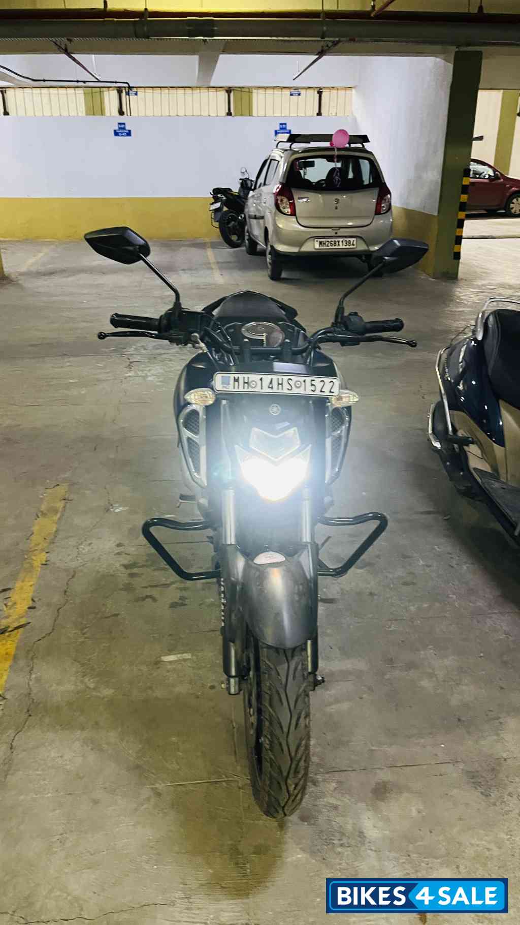 Mat Blue Yamaha FZ-S FI V3