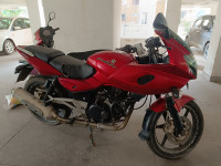 Red Bajaj Pulsar 220F
