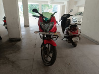 Red Bajaj Pulsar 220F