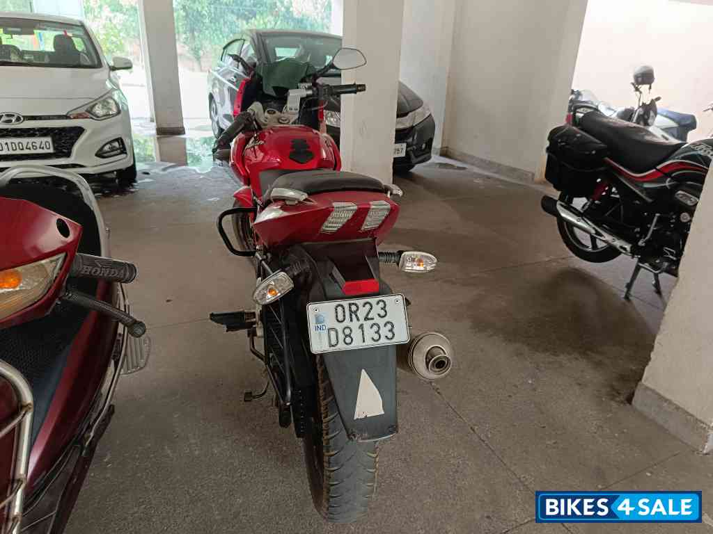 Red Bajaj Pulsar 220F