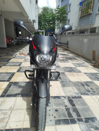 Black With Red Bajaj Pulsar 150 BS6