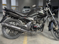 Black Honda CB Unicorn