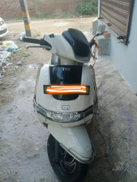 White TVS iQube Electric